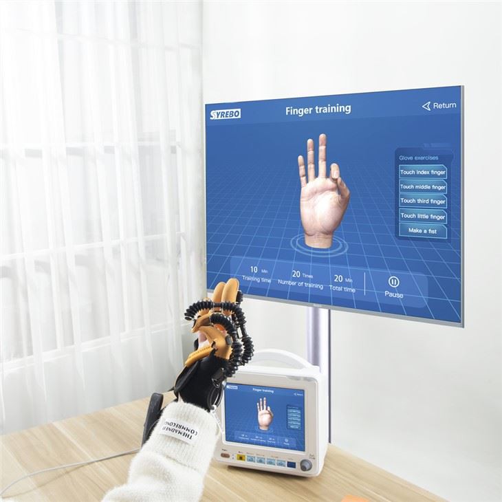 Găng tay trị liệu tay cho bệnh nhân đột quỵ